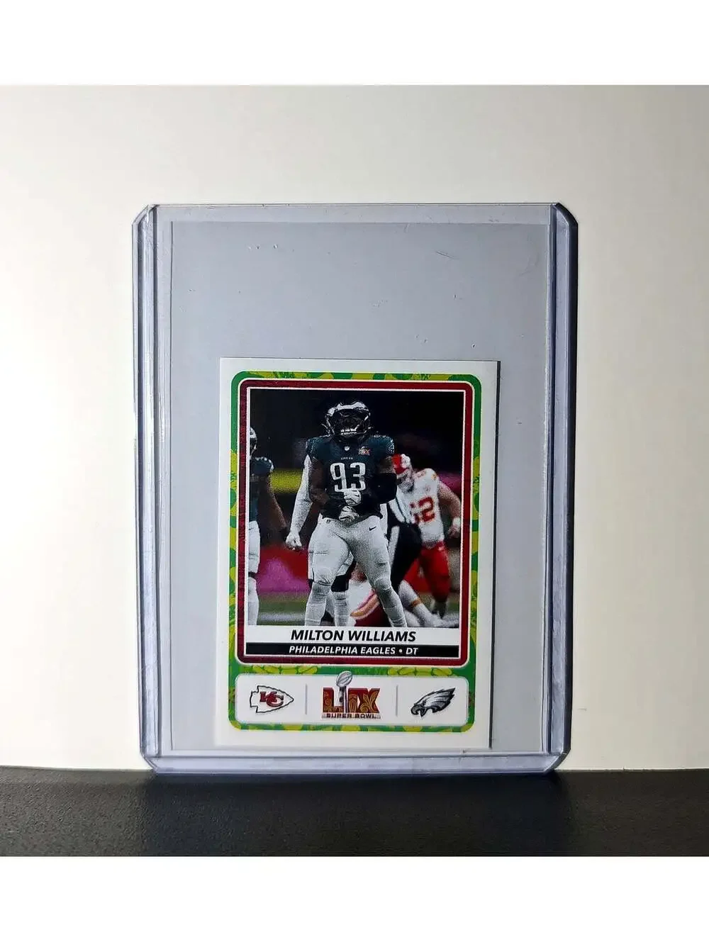 Milton Williams 2025 Panini NFL Super Bowl LIV #34 Sticker